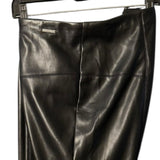 Marc New York Faux Leather Pull-On Pants 3X Black