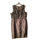 Two Piece dress 18M Black Floral Lace