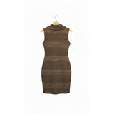 SKYE’S THE LIMIT 3X Brown Plaid Cowl-Neck Dress P2P 26 L 40