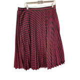 WHY Dress Pleated Metallic Stripe Skirt | XL & XXL
