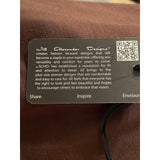 Jill Alexander Chocolate Brown Plus Size Jumpsuit – Sizes 1X