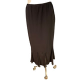 S. L. Fashion Size 18W Black Evening Skirt Set