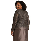 Two Piece dress 18M Black Floral Lace