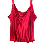 Resume Woman Ruby Red 100% Silk Bias-Cut Tank Top 3X