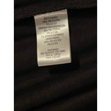 Sandra Darren Black & Silver Chevron Print Dress – Size 24W