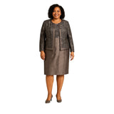 Two Piece dress 18M Black Floral Lace