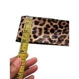 Leopard Print Faux Leather Obi Belt – Adjustable Wrap Style Waist Cincher