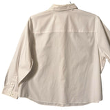 Jones New York Non-Iron White Button-Front Shirt 3X Classic Cotton Style
