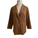 Talbots Italian Wool Blazer- Size 2x - Timeless Elegance Fully Lined