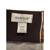 Avenue Boho Border Print Jersey Sheath Dress – Plus Size 26/28