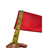 Red Faux Leather Obi Belt – Adjustable Wrap Style, 4-Inch Wide Statement Accessory