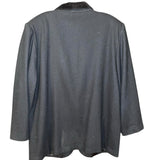 Sag Harbor 100% Wool Blazer – Size 18 – Classic Black, Fully Lined