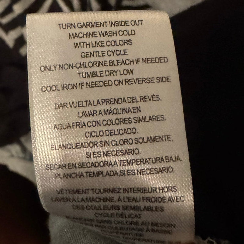 Absolutely Famous 3X Zebra Colorblock Knit Top NWT