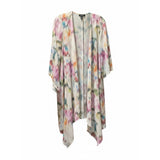 Torrid 00 Watercolor Kimono Duster Lightweight - Style Plus Consignment Boutique