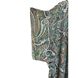 Premise Paisley Asymmetrical Tunic Top Size Large Flowy Boho Career Chic - Style Plus Consignment Boutique