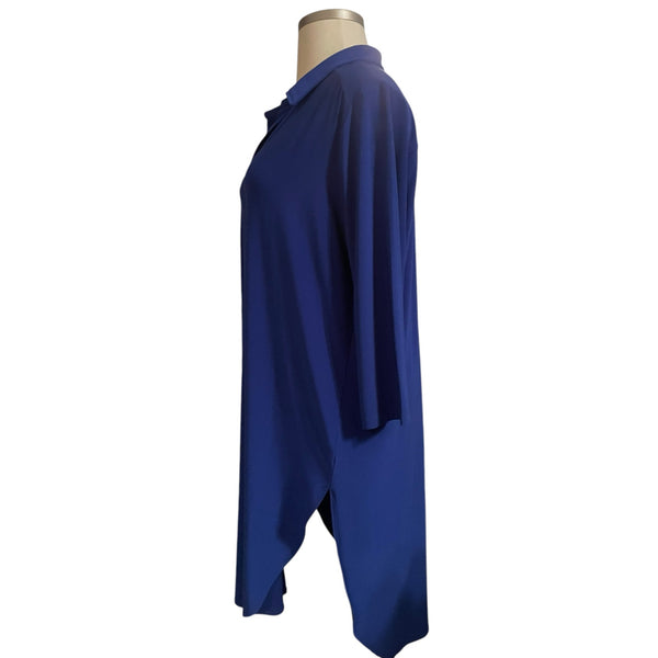 Women with Control Long Sleeve Shirttail Hem Sheath