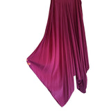 May + Maya XXL Magenta Draped Harem Jumpsuit Boho Resort Lagenlook Rayon