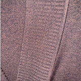 Misook Chocolate Brown Tunic Cardigan with Black Trim – Size 3X