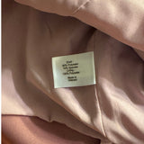 Lane Bryant Ultra Suede Peplum Jacket 24W Pink Zip Front