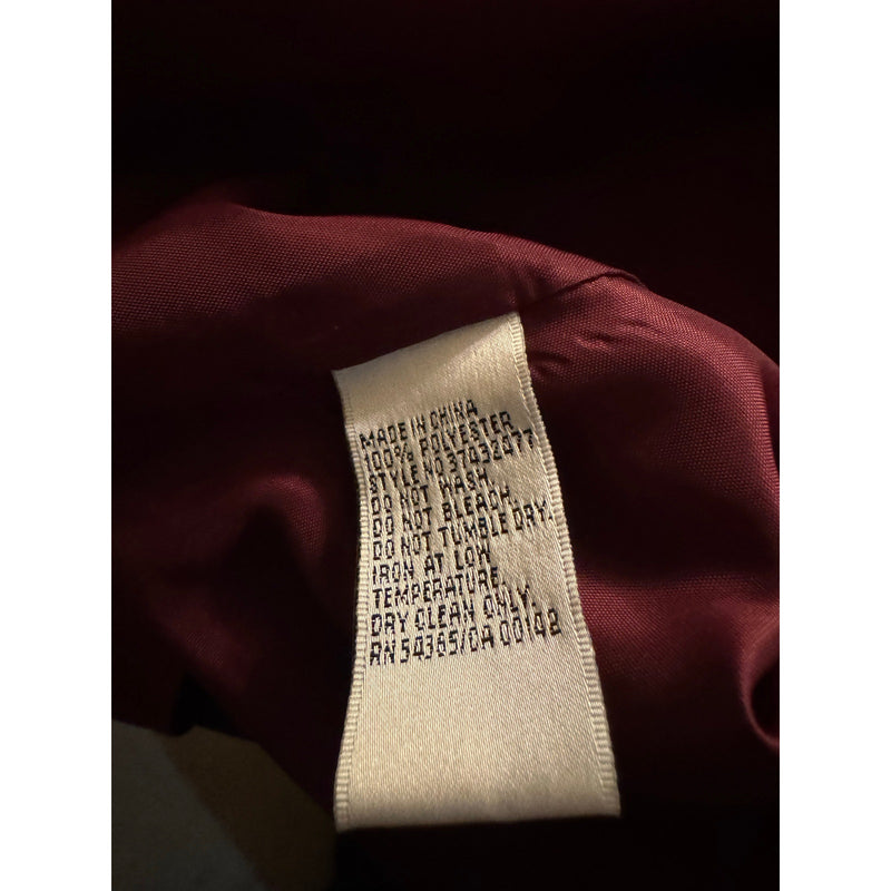 Nygard Ultra Suede Ruffle Jacket 20W – Wine, Princess Seams, Chic Fit