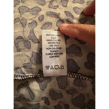 Ellos 1X (22–24) Leopard Print A-Line Knit Dress – Soft Stretch with ¾ Sleeves - Style Plus Consignment Boutique