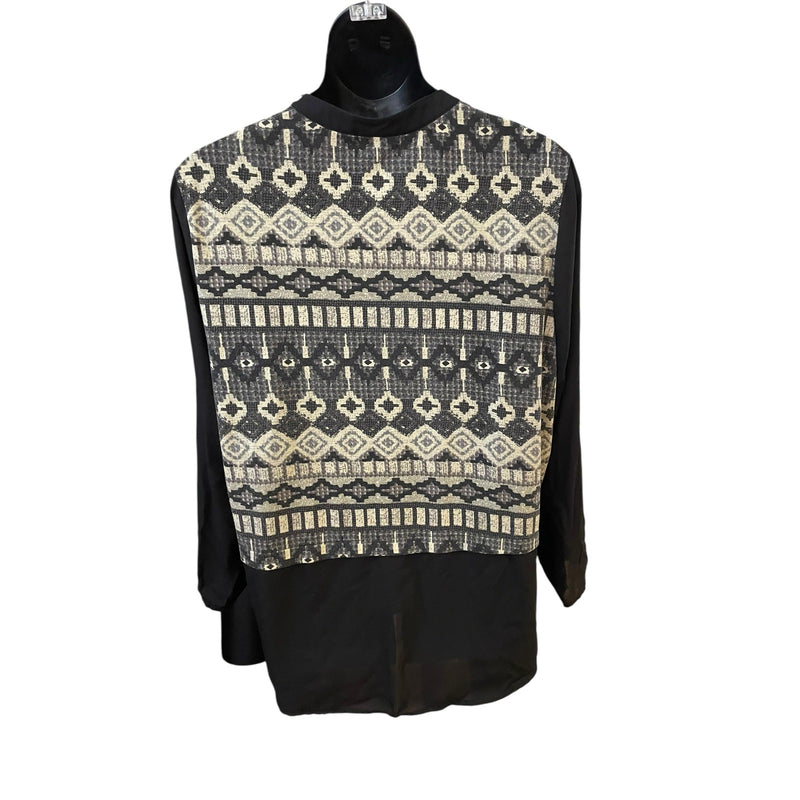 Notations Woman 3X Hi Low Hem Blouse - Excellent!