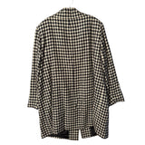 Judith Hart Black Ivory Knee-Length Coat 22W Fully Lined