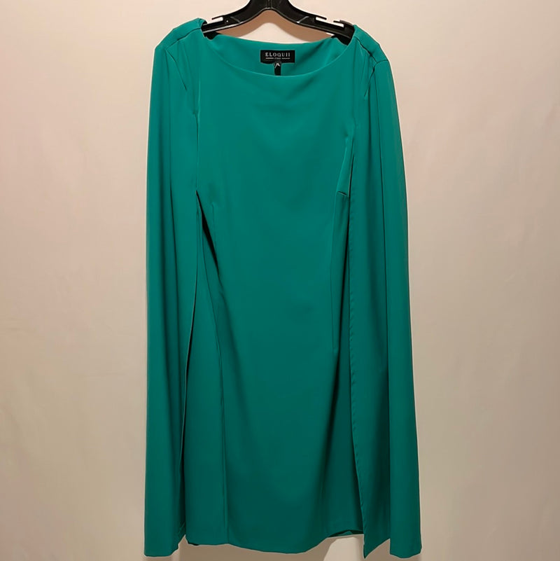 Eloquii Size 16 Emerald Dress