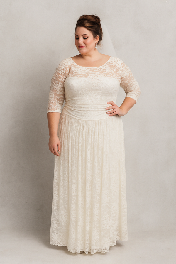 kiyonna Size 3 Wedding Dress