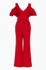 Symphony Red Size 3X Jumpsuit