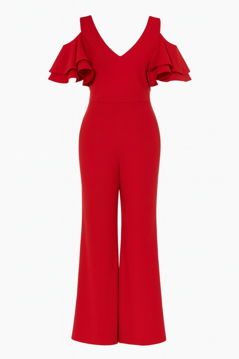 Symphony Red Size 3X Jumpsuit
