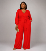 Miss Avenue Orange Size 1X Jumpsuit