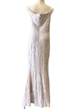 Style Plus Boutique Size 3X White Evening Long Dress - Style Plus Consignment Boutique