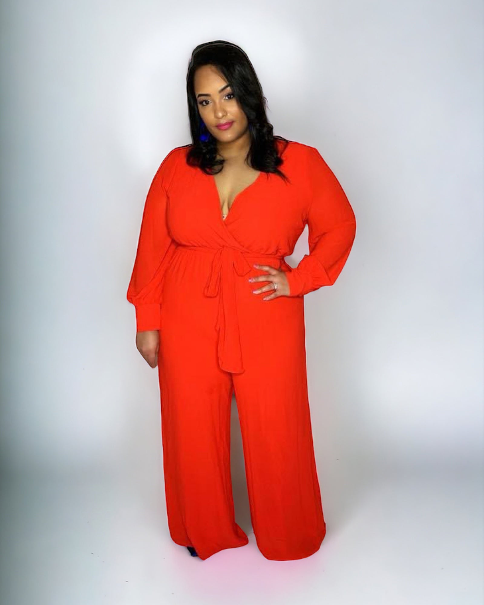 Miss Avenue Orange Size 1X Jumpsuit – Style Plus Consignment Boutique