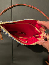 Dooney & Bourke Navy Print Designer Handbags