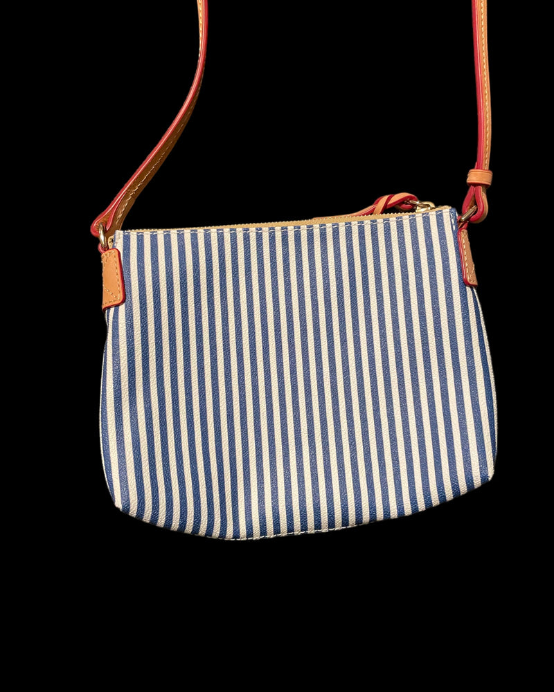Dooney & Bourke Navy Print Designer Handbags