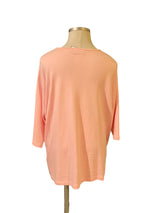 Size 3X quaker factory Pink Casual Top