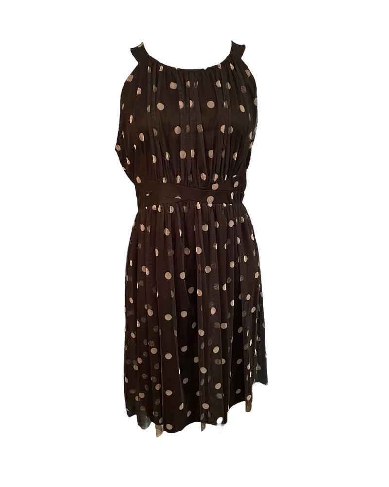 Candle Light Size 3X Black Print Dress