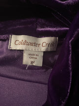 Size 3X Cold Water Creek Purple Casual Top