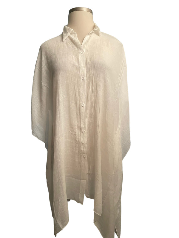 Size One Size Odiva Ivory Casual Top