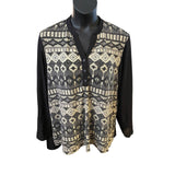 Notations Woman 3X Hi Low Hem Blouse - Excellent!