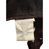 Leslie Fay Chocolate Brown Skirt Suit Set 2-Piece Plus Size Classic