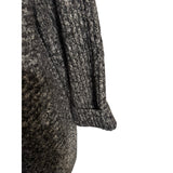 Talbots Black Ivory Cocoon Cardigan 3X – Cozy Knit Open Front