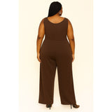 Jill Alexander Chocolate Brown Jumpsuit – Sizes 3X