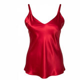 Resume Woman Ruby Red 100% Silk Bias-Cut Tank Top 3X