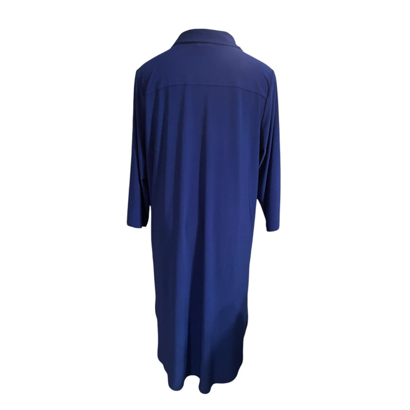 Women with Control Long Sleeve Shirttail Hem Sheath
