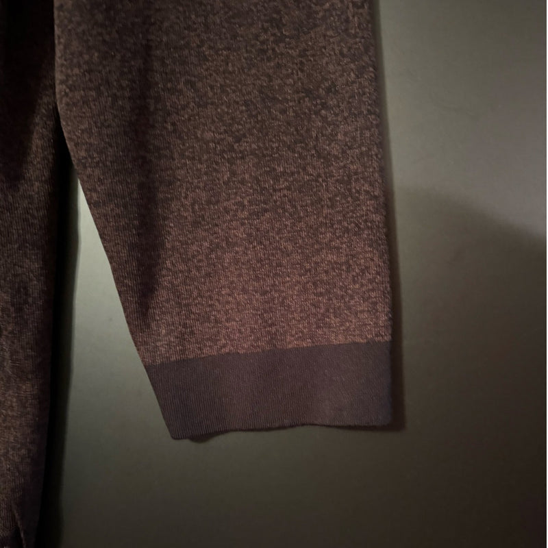 Misook Chocolate Brown Tunic Cardigan with Black Trim – Size 3X