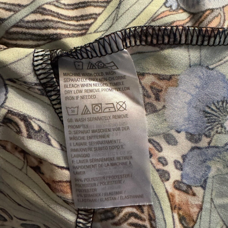 Attitudes by Renee 4X Tropical Print Tunic Top with Pockets