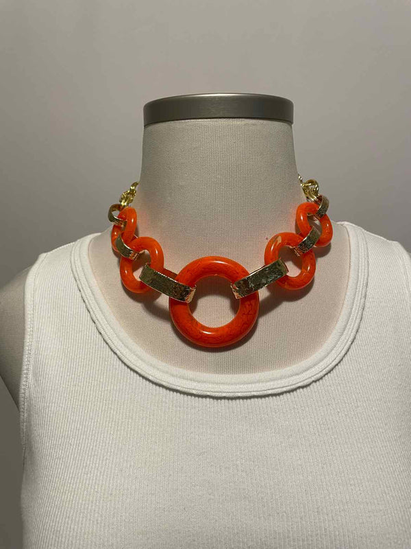 Style Plus Boutique Orange Jewelry Set