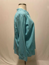 Size 3X Talbolts Turquoise Casual Top